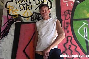 old creep lures young guy for bareback pounding