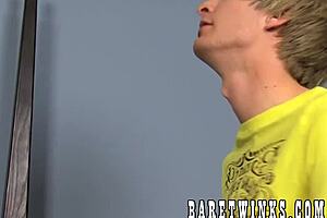 Young Kyler Moss Sucks Twink Cock and Cums in Bareback Frenzy!