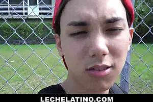 Hell yeah! Tight Virgin Latino Takes Raw Dick and Facial