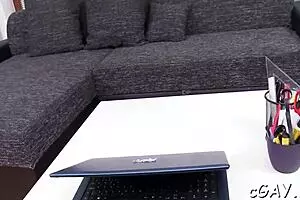 Sexy gay twink gets wild in steamy bedroom action. his charm draws everyone in.