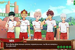 Prieteni de joc în tabără ep 9 - i-am dat o muie suculentă lui Natsumi cu voce rusească!