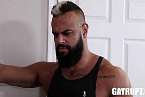 粗壮托尼·奥里安和国王古巴狂野后入式猛撞！🔥