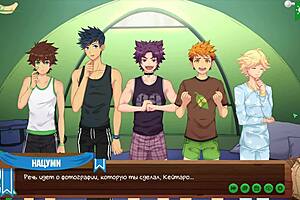 Hey, schau mal, Spielkameraden witzeln im Camp Episode 20 mit russischer Stimme