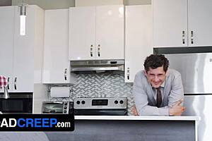 Sean Peek feels Rocky Vallarta’s huge boner pressing close.