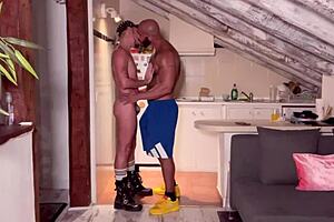 How does Louis Ricaute’s hairy big dick feel inside Leo Bulgari?