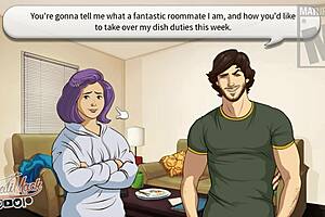 यार, मैं अपने टीचर के साथ हार्ड फ्लर्ट कर रहा हूं और पूरी तरह जीत रहा - एलेक्स रूट! 😜