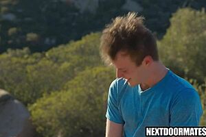 Man, I’m So Freakin’ Nervous, His Fiance Let Him Hook Up Before the Wedding with Bareback Rimmin’