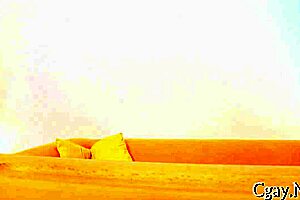 Sexy Homosexual Twink Teasing in Hot Video