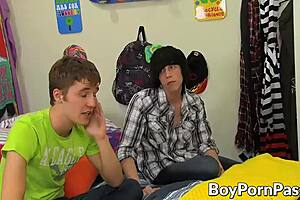 Twinks Kain Lanning and Tyler Bolt Get Naughty