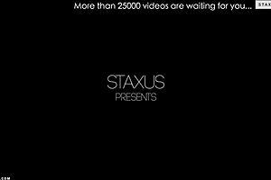 Staxus twinks play rough with anal and cumshots