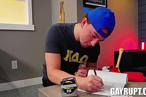 Masyn Thorne และ Jacob Acosta เย็ดที่รูรูมแรง