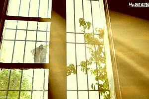 Фермер-твинк сосет и дрочит хуй на ранчо