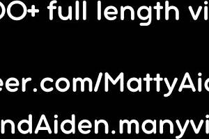 yo matty and aiden, suck those smooth big cocks already!