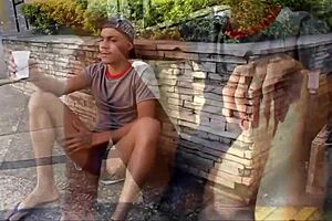 Hinting at a steamy encounter with a street stranger