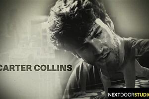 Военный красавец получает спитроаст от твинка-соседа и джока с огромным членом! 🔥