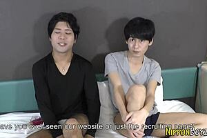 japanese twinks sperm explosion feels so intense and raw