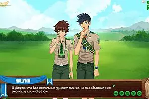 Game friends camp episode 10 in Russian voice acting