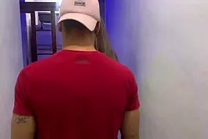 Twink pleasure in bi action with a neighbor