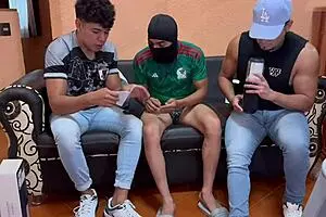 Latino twink's intense self-pleasure journey