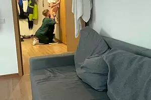Straight friend gives me a blowjob and ass play