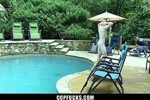 I’m just a skinny perp taking the officer’s load in my ass!