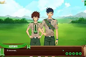 Game friends camp episode 10 in Russian voice acting