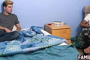 gay stepdad and stepson dominate the exchange student