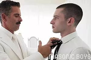 Submissive twink gets a creampie
