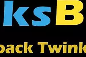 Young twink seduces jock for blowjob and bareback