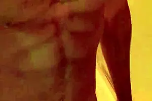 A young man is getting used to the feel of his new body