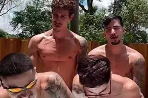 young twink explores ebony domination in homemade brazilian first time